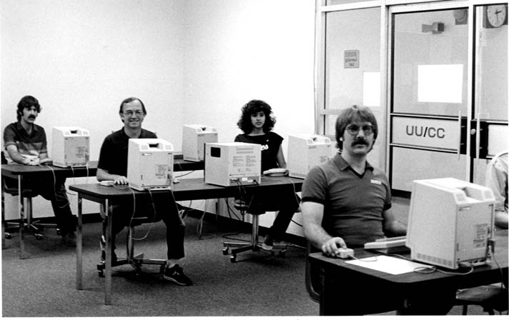 Some UUCC Staff in MacLab